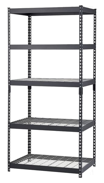Heavy-Duty Steel Shelving Racks - HMROP3618W5B