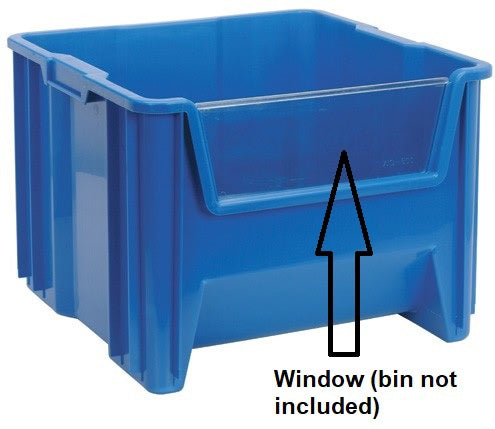 Giant Open Hopper Stackable Bins - HWGH800
