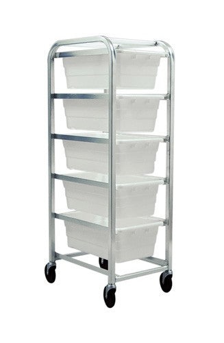 Mobile Tub Racks - HTR5-2516-8-W