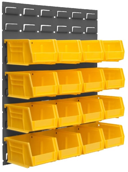 Louvered Panel Racks - HLPW-17.25X20-95