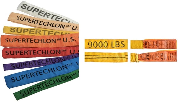 SuperTechlon® Round Slings - HST-ENR-9000-ADDER