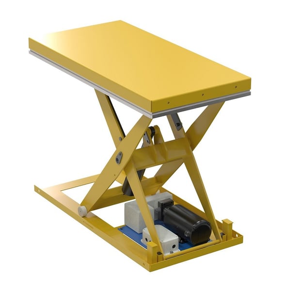 Work Station Electric Hydraulic Scissor Tables With Internal Power Unit - HEHLT-WSI-2448-1.5-36