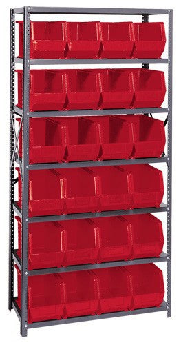 Giant Open Hopper Bin Storage System - HQSBU-265-R
