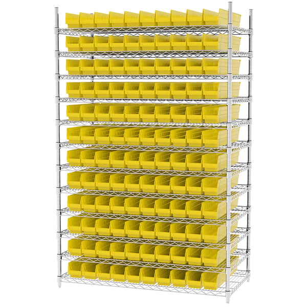 Shelf Bin Wire Systems - HAWS244830124-Y