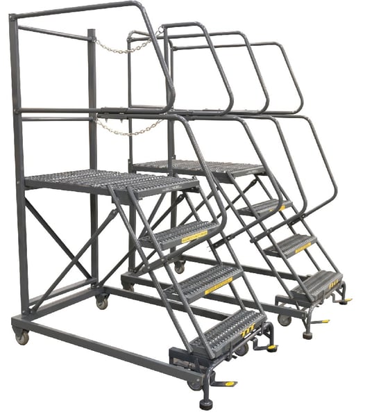 800 Lbs. Capacity Work Platforms - Stairway Slope - HSW-SEP7-24-60