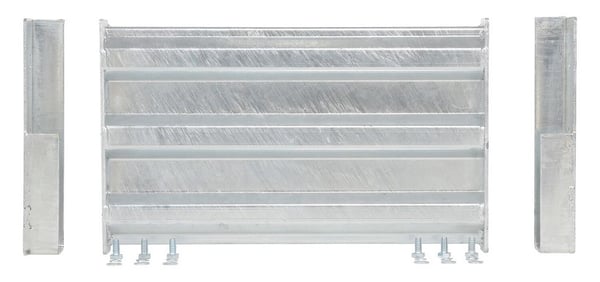 Structural Galvanized Guard Rail - HGR-F3R-DI-2-HDG