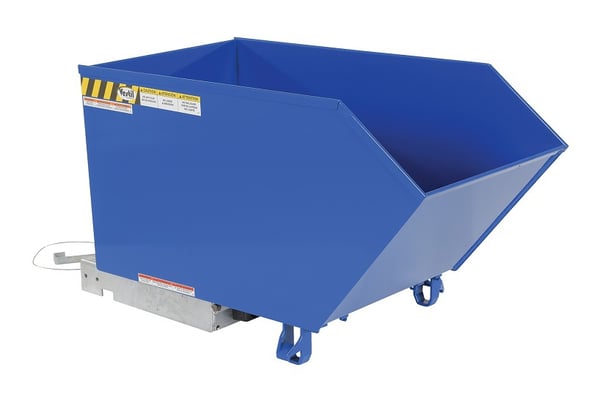 Low Profile 90 Degrees Self-Dumping Steel Hoppers - HH-50-MD