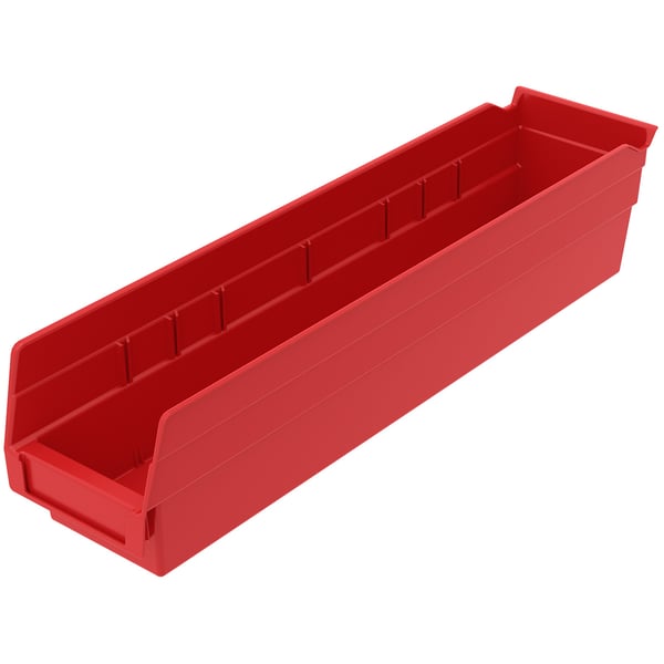 Polypropylene Shelf Bins - H30128-RD