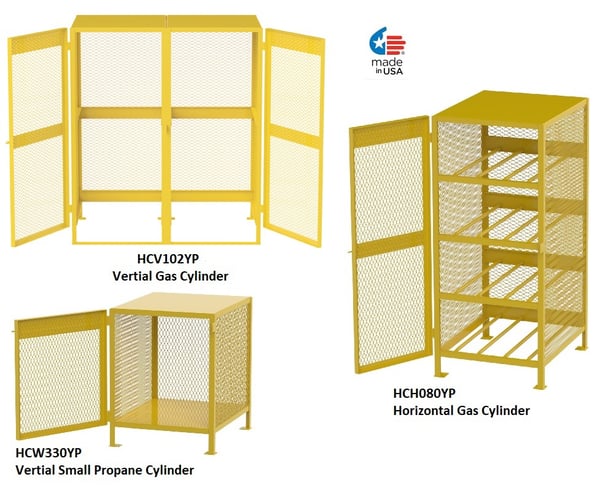 Gas Cylinder Cabinets - HCH040YP