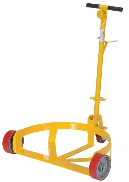Lo-Profile Drum Caddies With Bung Wrench Handle - HLO-DC-PU