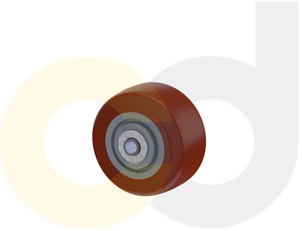 CasterDepot Top Plate Casters - Thermo-Urethane Wheel - Capacities Up To 800 Lbs. - HW031.532