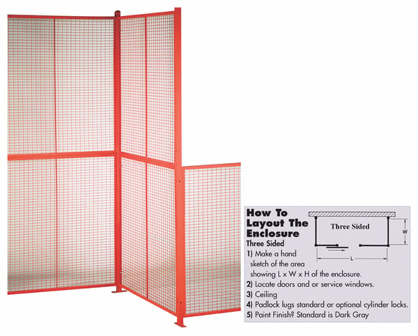 High Security Wire Partition System - H390081-WP