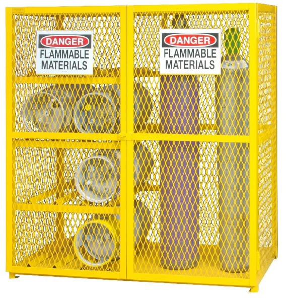 Gas Cylinder Storage Cabinets - HEGCC8-9-50