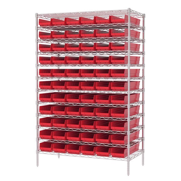 Shelf Bin Wire Systems - HAWS244830164-R