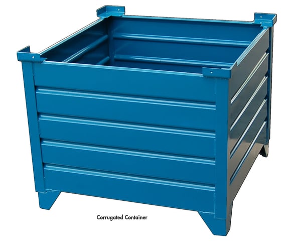 Corrugated Bulk Steel Containers - H51013-U