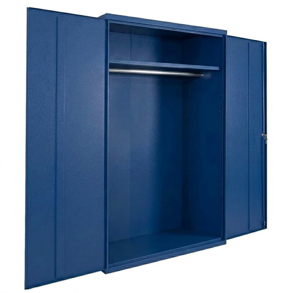 Wardrobe Commercial Storage Cabinet - HCW482478-4-BL