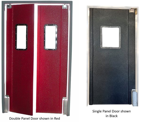 Pro Tuff Single & Double Panel Doors - HPRO3684D-WHITE