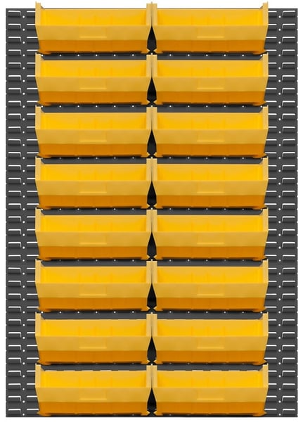 Louvered Panel Racks - HLPW-46X64-95