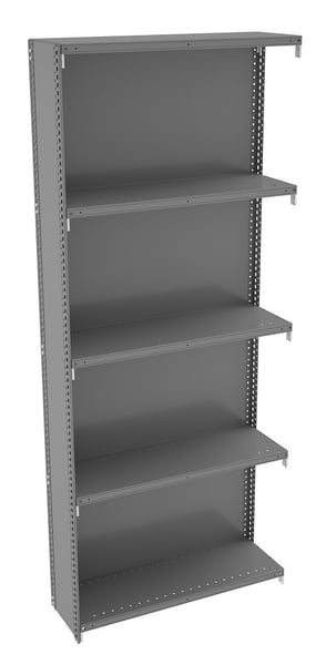 Tennsco Q-Line Industrial Shelving - HQC5-4812AB