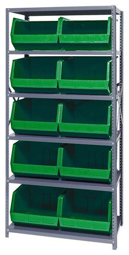 Giant Open Hopper Bin Storage System - HQSBU-270-G