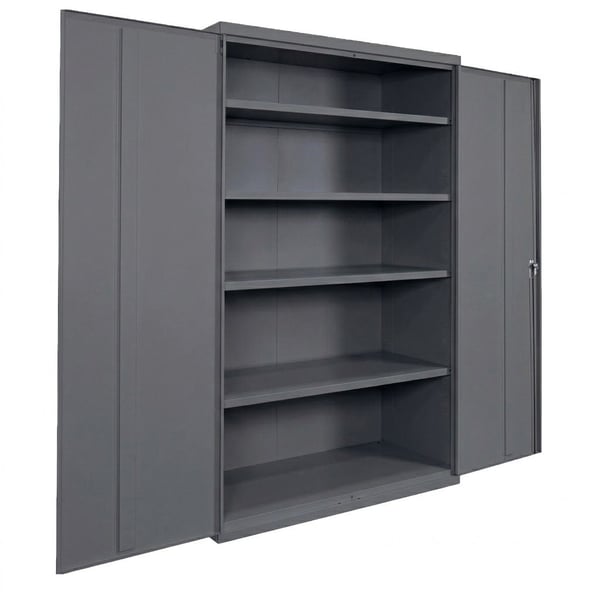 Shelf Commercial Storage Cabinets - HC482478-4-GY