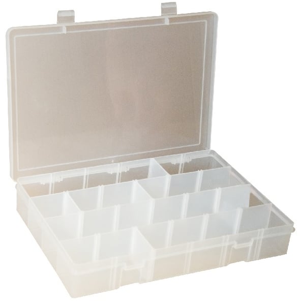 Plastic Boxes For Steel Box Racks - HSPADJ-Clear