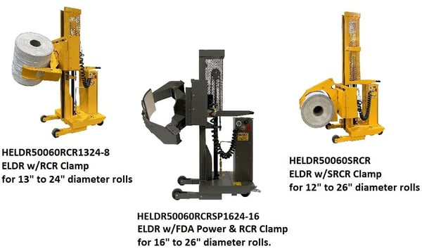 Easylift Eldr Roll Manipulators - HELDR50060RCR1324-8