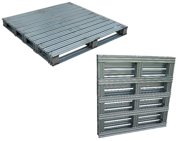 Steel Pallets With Hot-Dipped Galvanized Finish - HSPL-4848