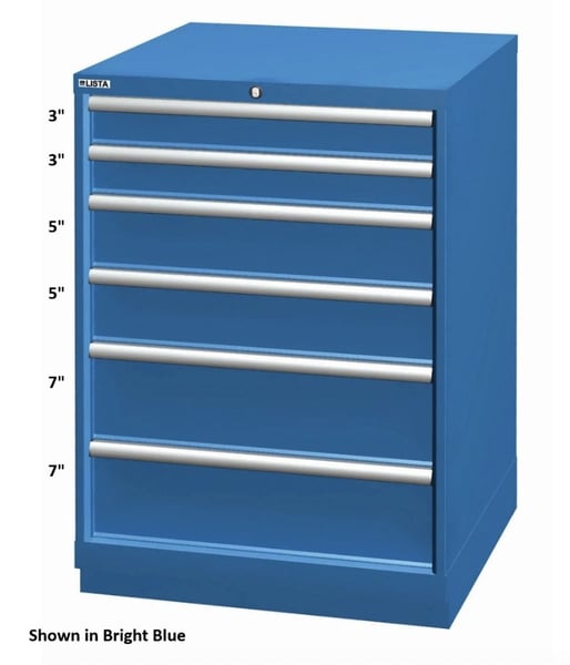 LISTA XPRESS Counter Height Cabinets - HSC09-0604A-FTKACB