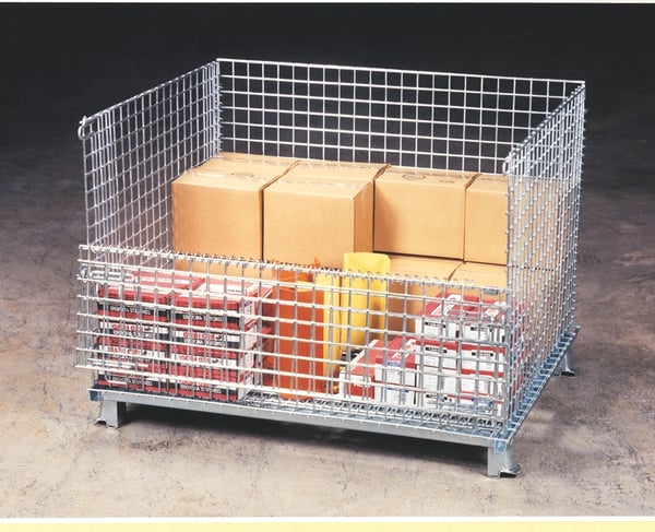 Wire Mesh Containers - HCS404830S4-Z
