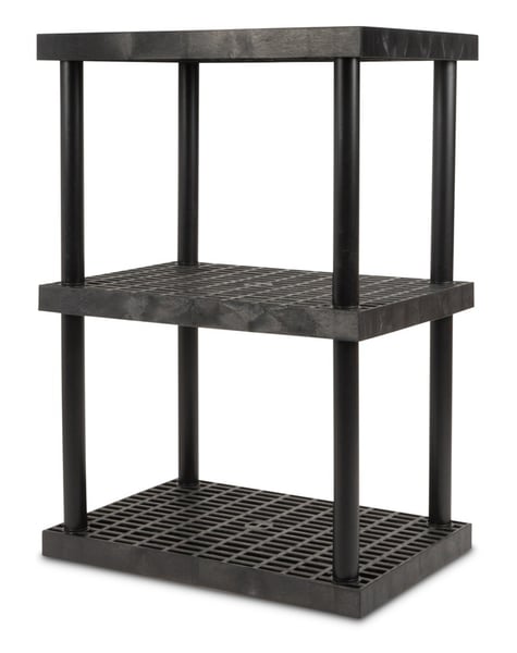 Dura-Shelf® Plastic Bulk Shelving - HS3624X3