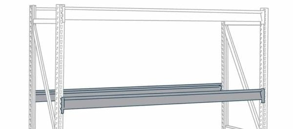 Gravity Flow Rack- Heavy-Duty - Built With Bulk Storage Rack - HDD62148