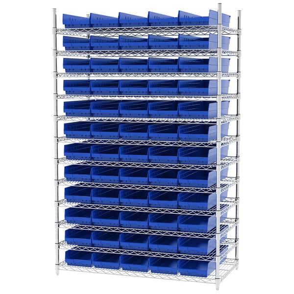 Shelf Bin Wire Systems - HAWS244830184-B