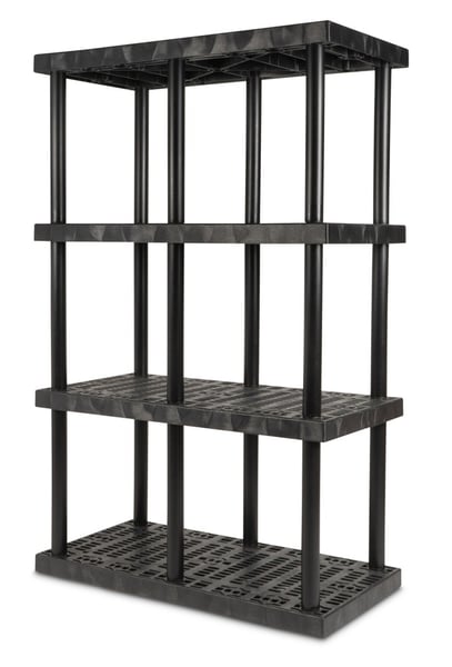 Dura-Shelf® Plastic Bulk Shelving - HS4824X4
