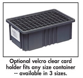 Card Holders For Conductive Dividable Grid Container - HLBL5X8CO
