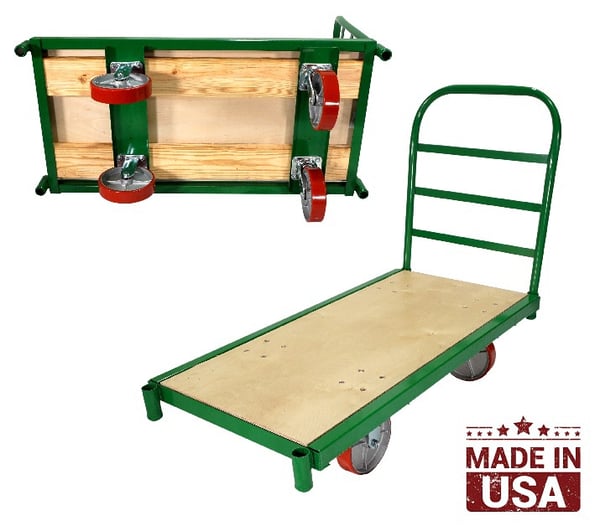 Steel-Bound Platform Truck - HELQ-3060-10FPN