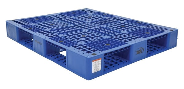 Plastic Pallets & Skids - HPLP2-4840-BLUE
