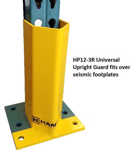 Warehouse Rack Upright Guards - HP12-3R