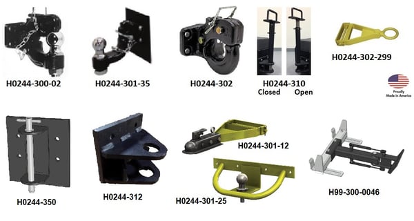 Pony Express Electric Tugger Machines - Standard Hitches - H0244-302