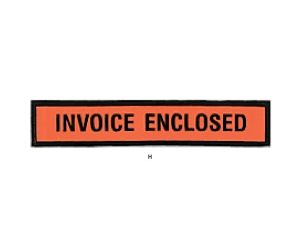 Packing List Envelopes - H20BL