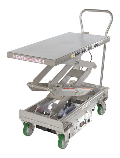 Stainless Steel Carts - HCART-1000D-DC-SS