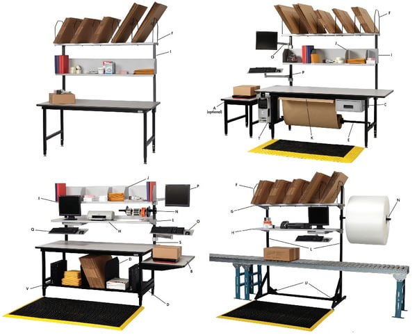 Dehnco Workstation Accessories - HD-9049