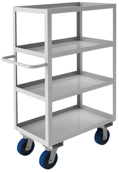 Stainless Steel Shelf Stock Carts - HSRSC1624484ALU6PU