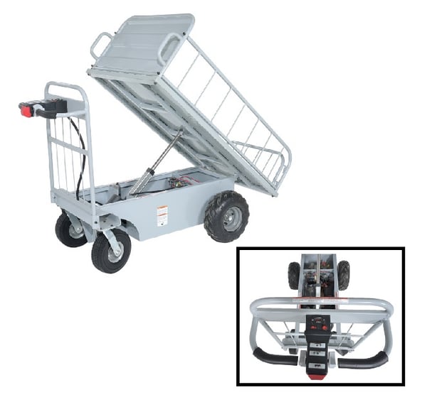 Off-Road Traction Drive Powered Carts - HOROAD-1000-T