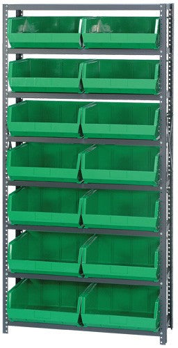 Giant Open Hopper Bin Storage System - HQSBU-250-G