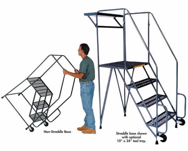 Tilt & Roll Ladders - HHL-4NSG