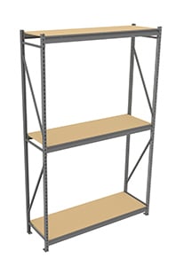 Tennsco Bulk Storage Racks - HBU-7224120PS