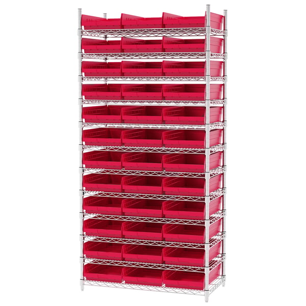 Shelf Bin Wire Systems - HAWS183630178-R