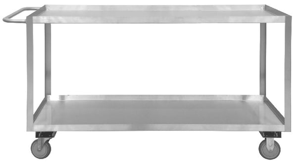 Stainless Steel Shelf Stock Carts - HSRSC1630602ALU5PUS