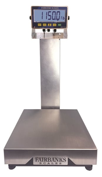 Industrial Bench Scale Mild Steel Base W/Stainless Steel Platform - HSB10250